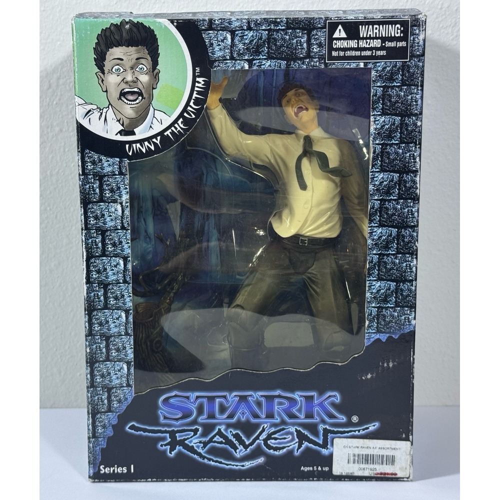 Stark Raven Vinny the Victim Variant Street Clothes Series 1 New DMG Box‎